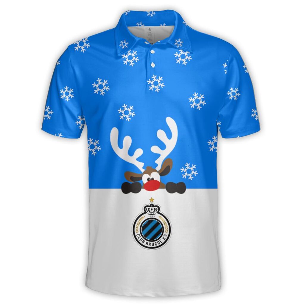 Belgian Pro League Club Brugge KV Merry Christmas Ugly Sweater | Hoodie | Zipper | T-Shirt | Polo