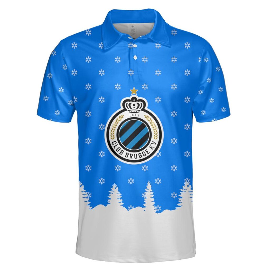 Belgian Pro League Club Brugge KV Merry Christmas Ugly Sweater | Hoodie | Zipper | T-Shirt | Polo | Long Paint