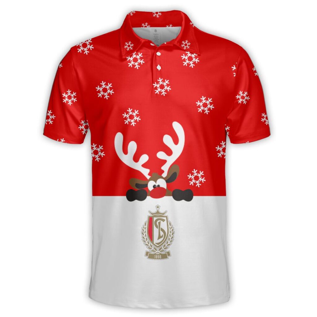 Belgian Pro League Standard Liège Merry Christmas Ugly Sweater | Hoodie | Zipper | T-Shirt | Polo