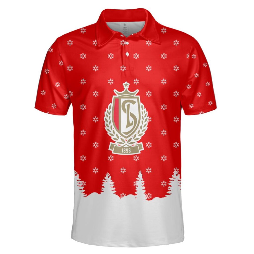 Belgian Pro League Standard Liège Merry Christmas Ugly Sweater | Hoodie | Zipper | T-Shirt | Polo | Long Paint