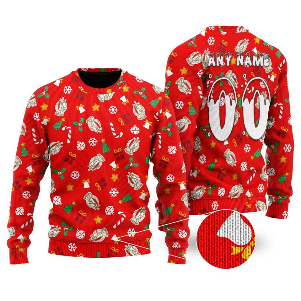 Belgian Pro League Standard Liège Merry Christmas Ugly Sweater | Hoodie | Zipper | T-Shirt | Polo