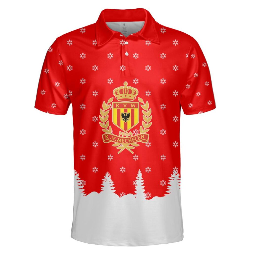 Belgian Pro League KV Mechelen Merry Christmas Ugly Sweater | Hoodie | Zipper | T-Shirt | Polo | Long Paint