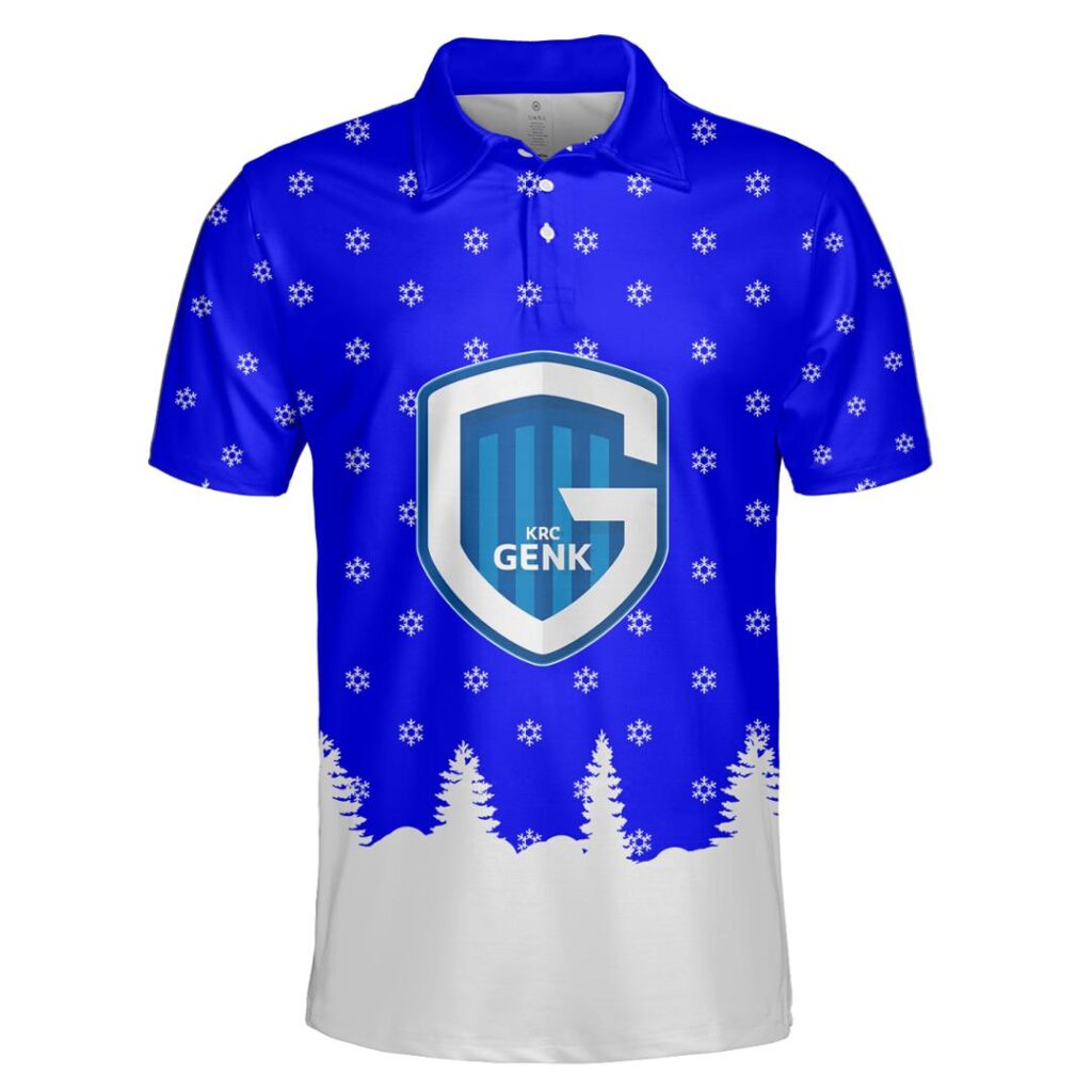 Belgian Pro League KRC Genk Merry Christmas Ugly Sweater | Hoodie | Zipper | T-Shirt | Polo | Long Paint