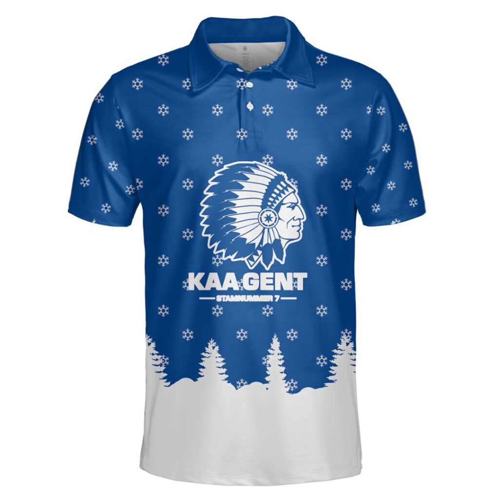 Belgian Pro League KAA Gent Merry Christmas Ugly Sweater | Hoodie | Zipper | T-Shirt | Polo | Long Paint