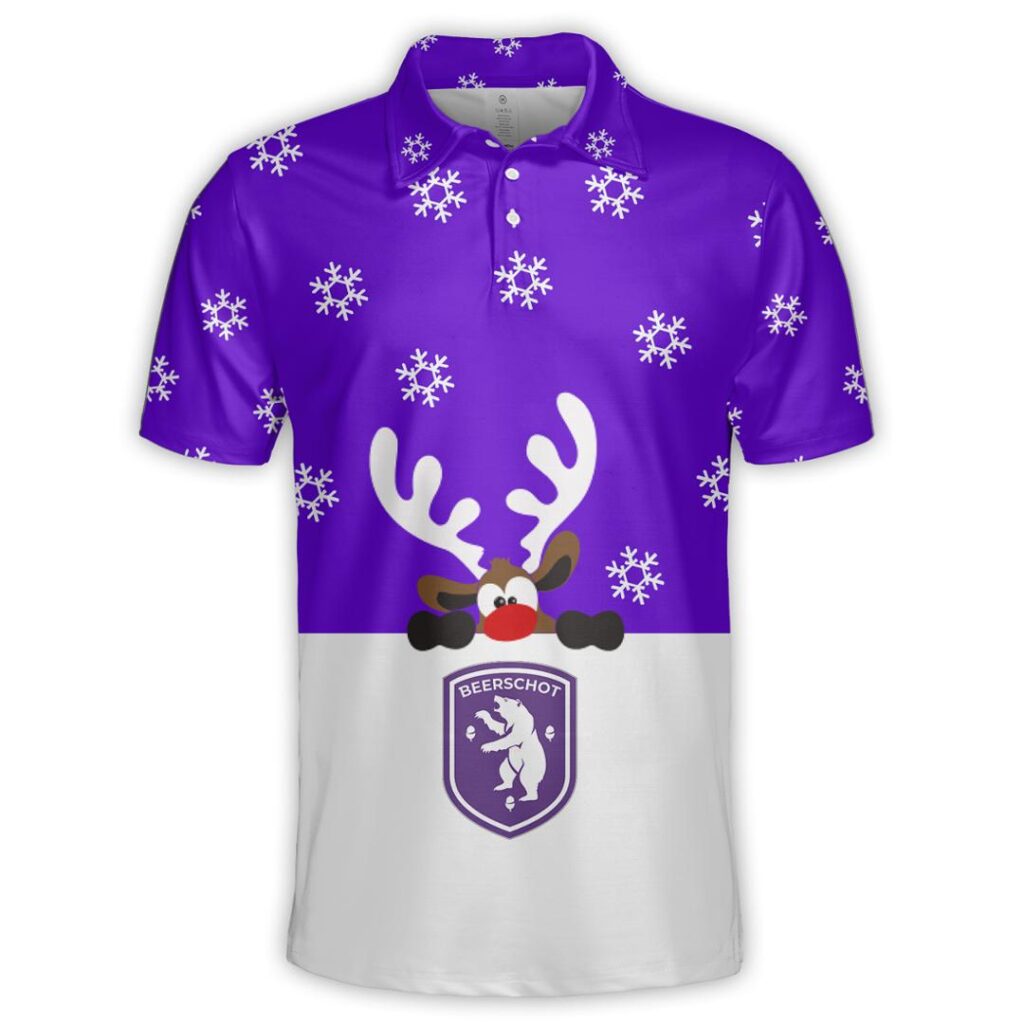 Belgian Pro League K Beerschot VAC Merry Christmas Ugly Sweater | Hoodie | Zipper | T-Shirt | Polo