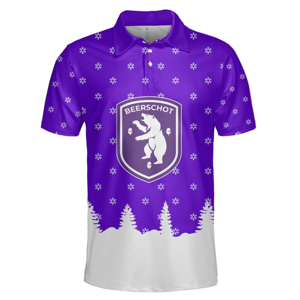 Belgian Pro League K Beerschot VAC Merry Christmas Ugly Sweater | Hoodie | Zipper | T-Shirt | Polo | Long Paint