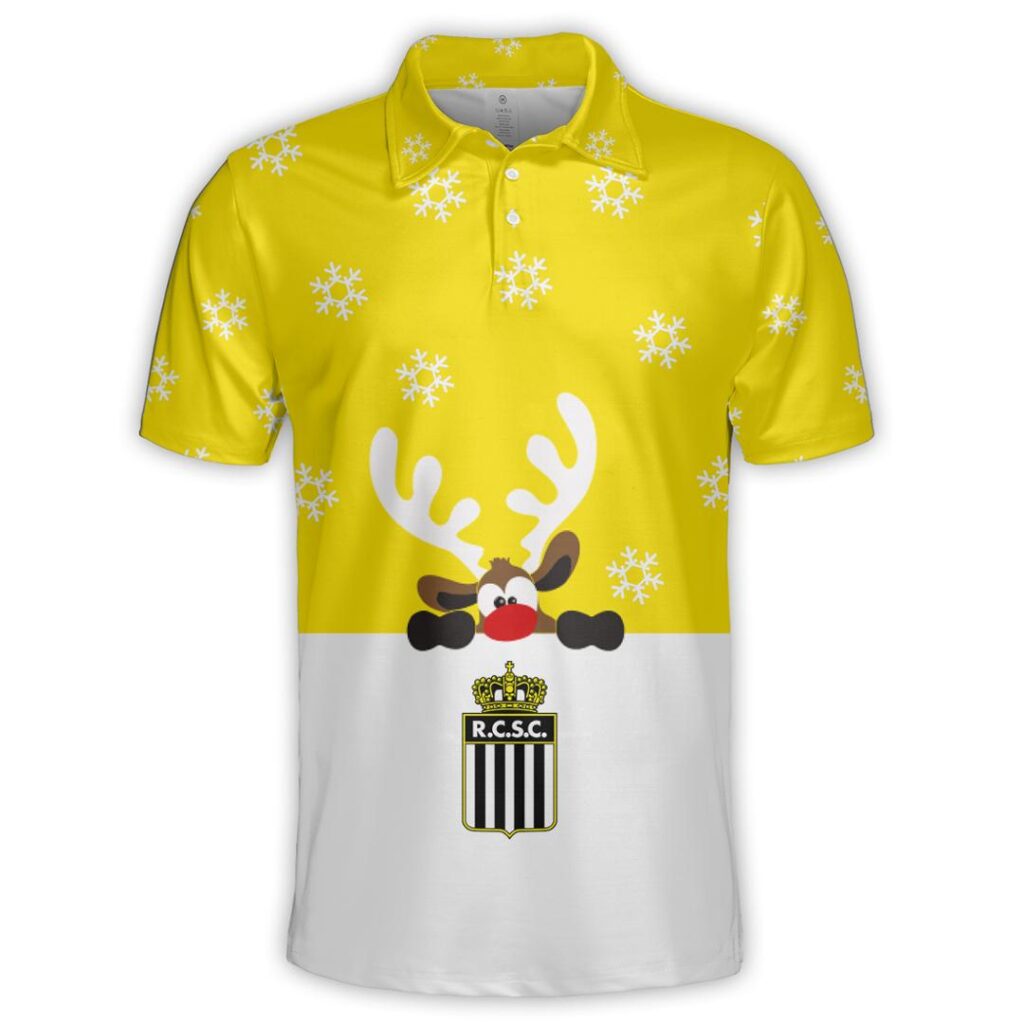 Belgian Pro League R Charleroi SC Merry Christmas Ugly Sweater | Hoodie | Zipper | T-Shirt | Polo