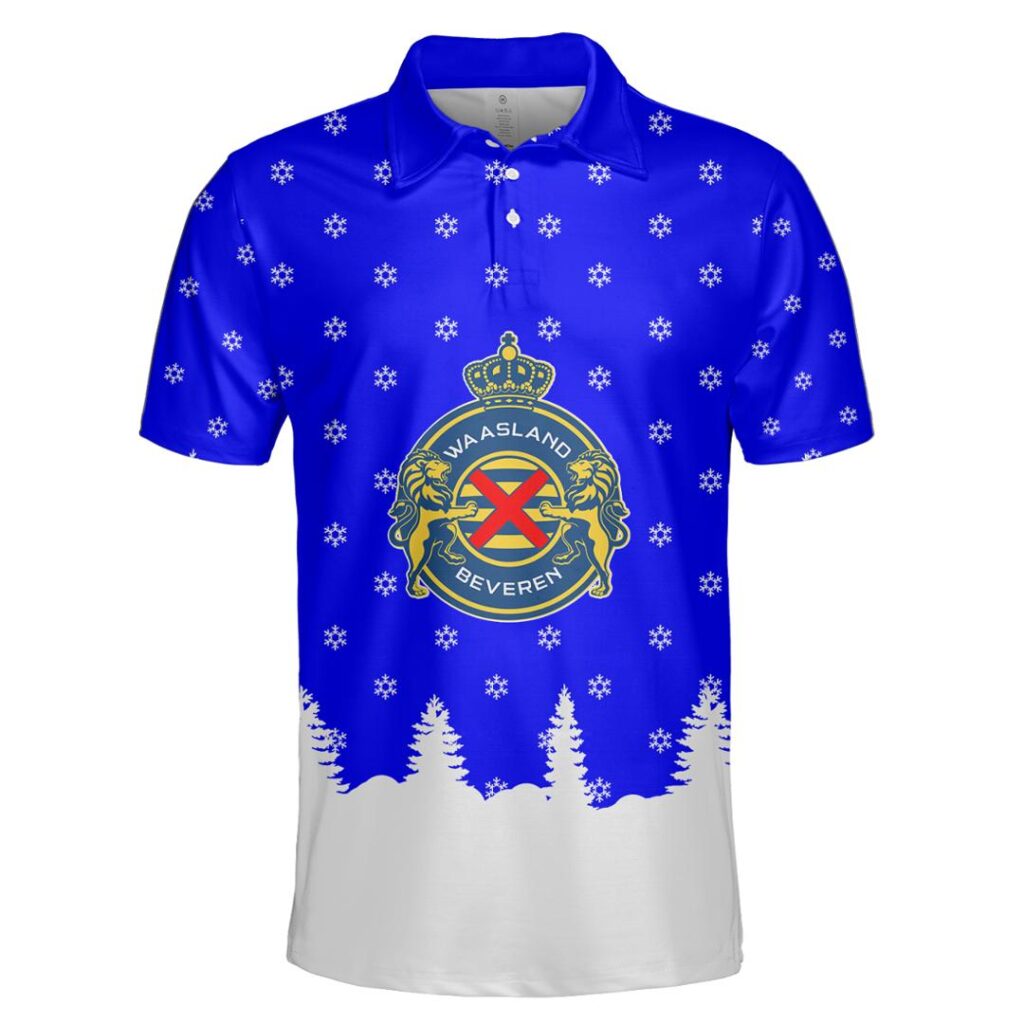 Belgian Pro League Waasland Beveren Merry Christmas Ugly Sweater | Hoodie | Zipper | T-Shirt | Polo | Long Paint