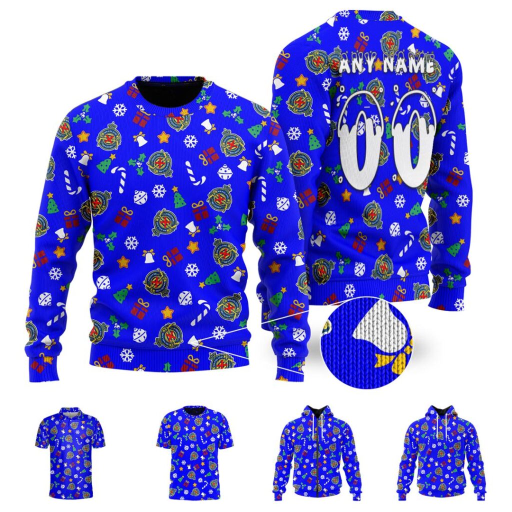 Belgian Pro League Waasland Beveren Merry Christmas Ugly Sweater | Hoodie | Zipper | T-Shirt | Polo