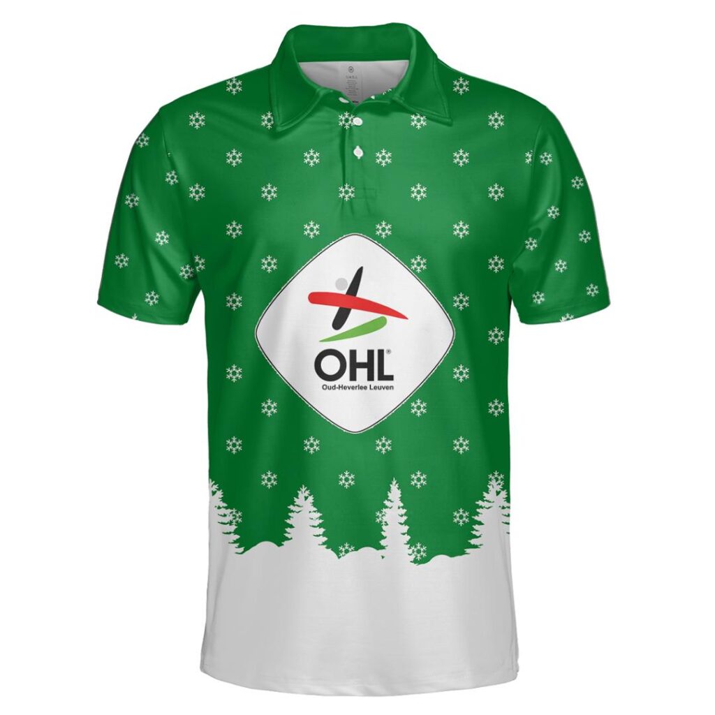 Belgian Pro League Oud Heverlee Leuven Merry Christmas Ugly Sweater | Hoodie | Zipper | T-Shirt | Polo | Long Paint