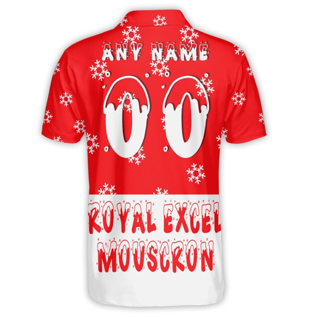 Belgian Pro League Royal Excel Mouscron Merry Christmas Ugly Sweater | Hoodie | Zipper | T-Shirt | Polo