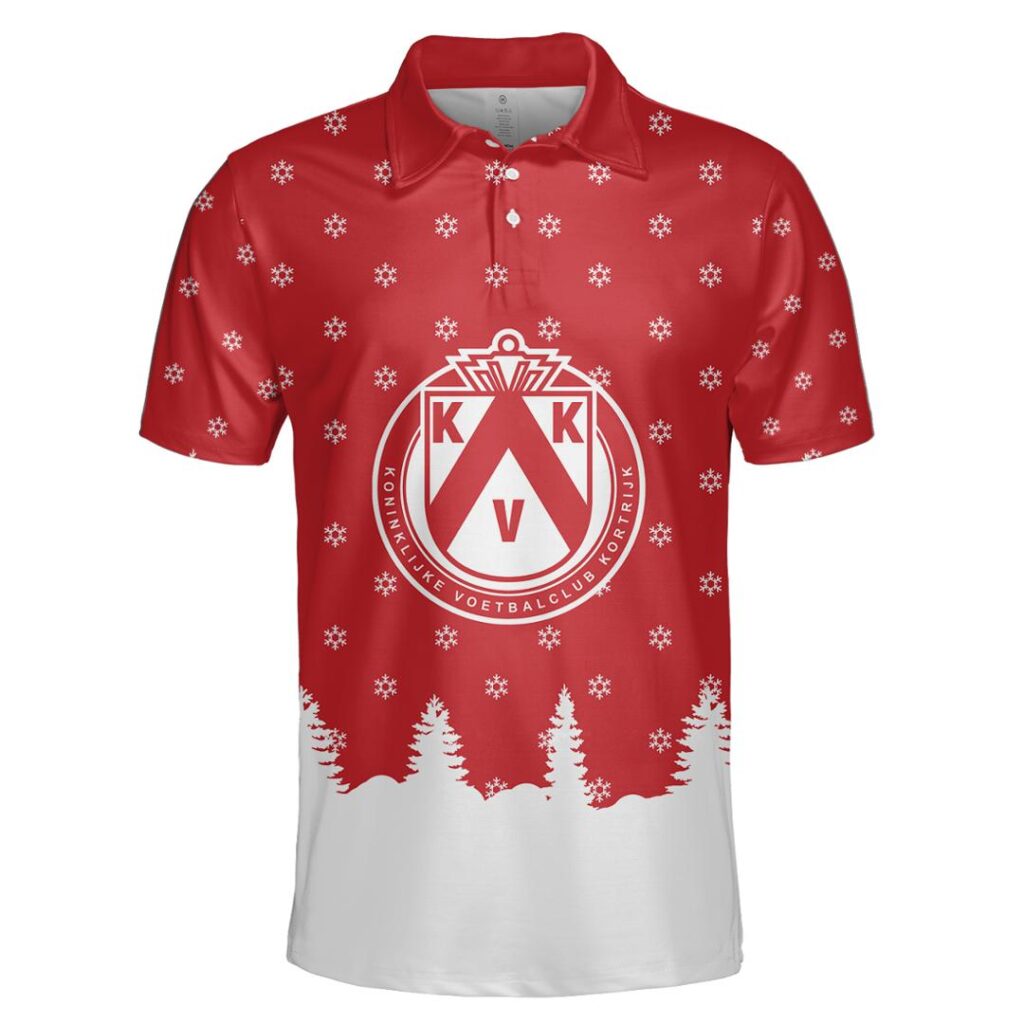 Belgian Pro League KV Kortrijk Merry Christmas Ugly Sweater | Hoodie | Zipper | T-Shirt | Polo | Long Paint