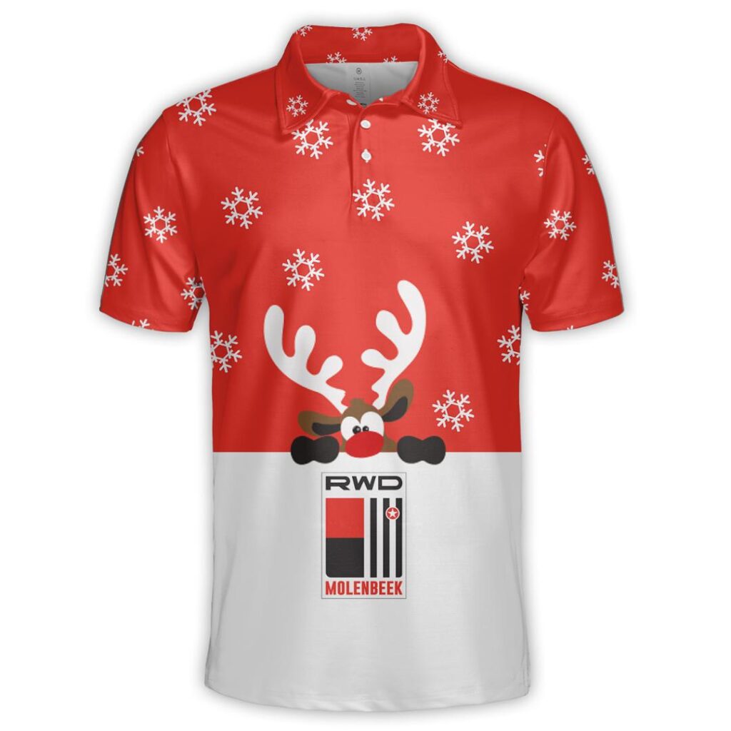 Belgian Pro League RWD Molenbeek Merry Christmas Ugly Sweater | Hoodie | Zipper | T-Shirt | Polo