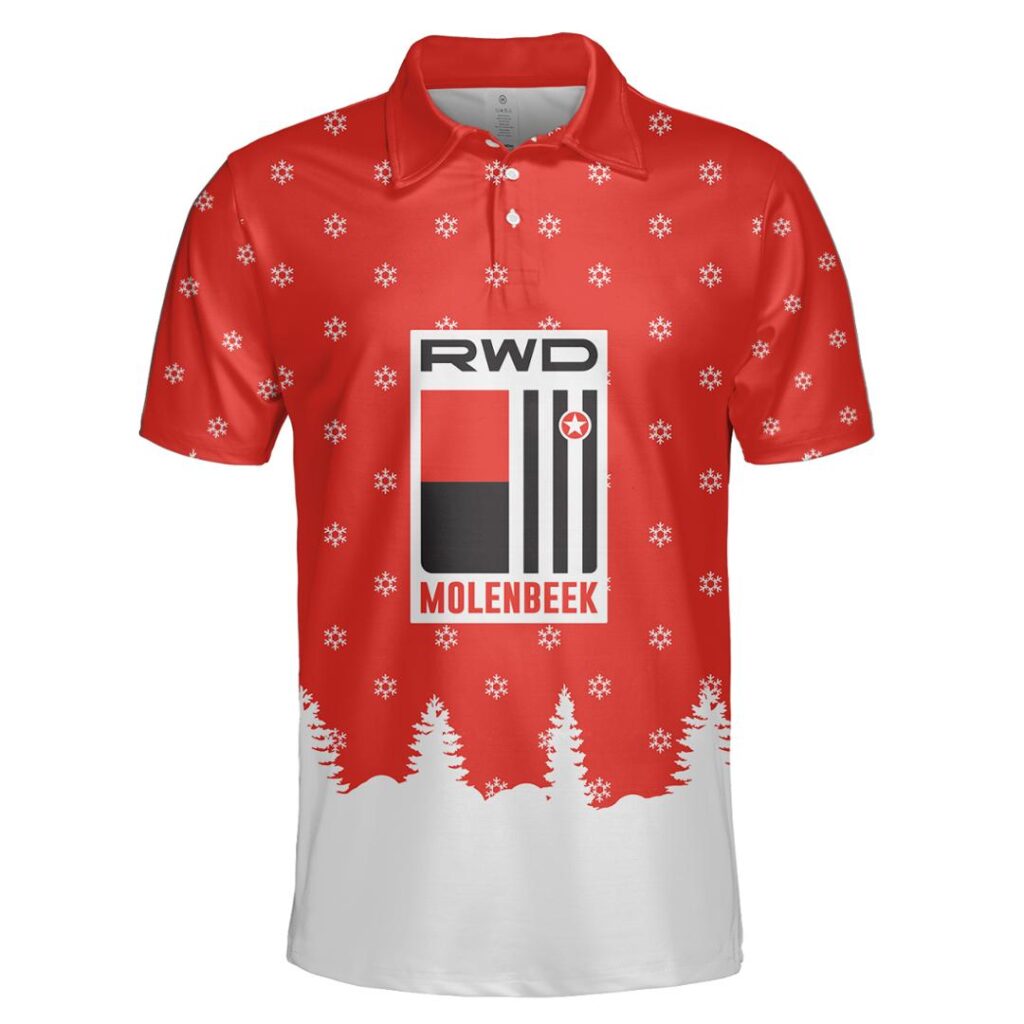 Belgian Pro League RWD Molenbeek Merry Christmas Ugly Sweater | Hoodie | Zipper | T-Shirt | Polo | Long Paint