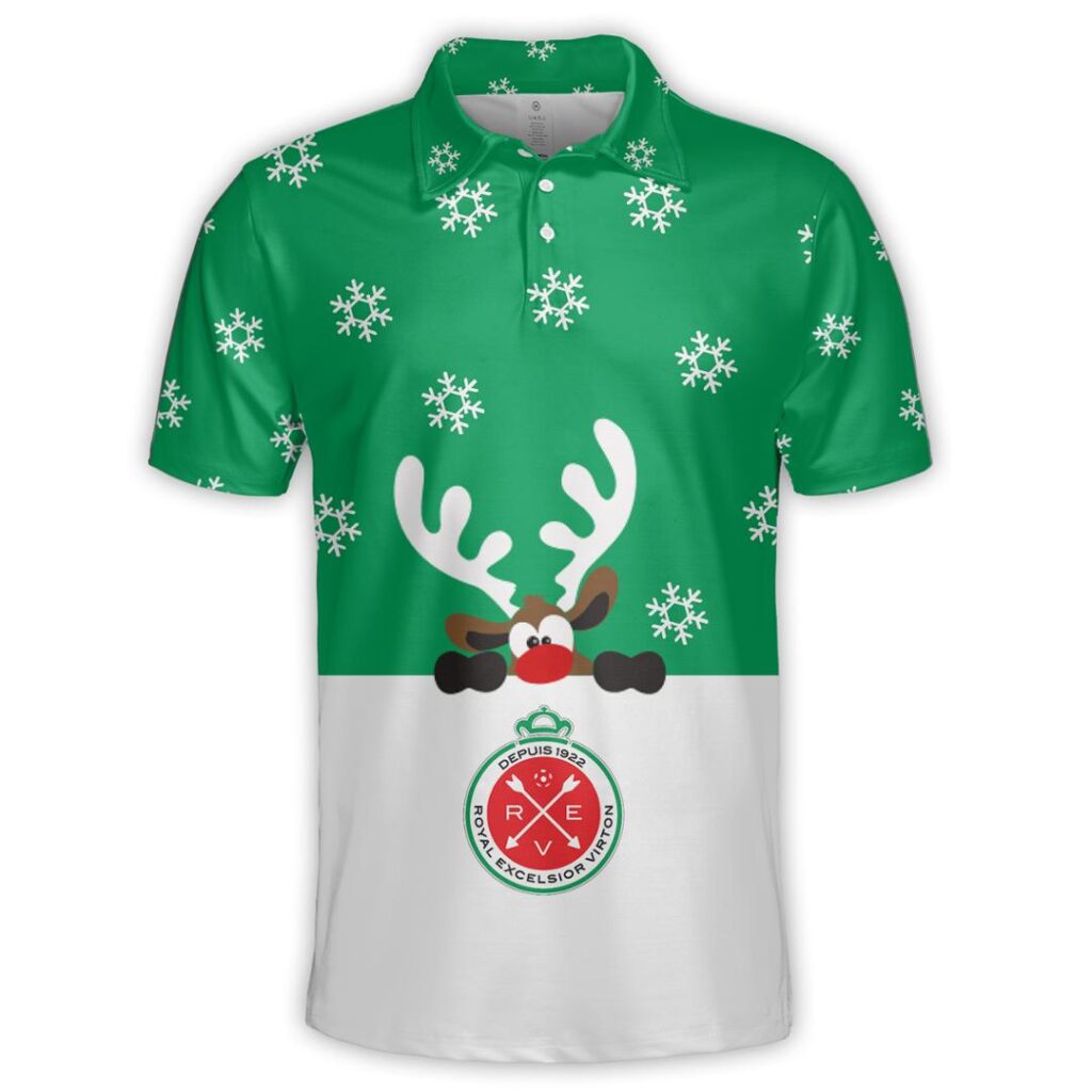 Belgian Pro League RE Virton Merry Christmas Ugly Sweater | Hoodie | Zipper | T-Shirt | Polo