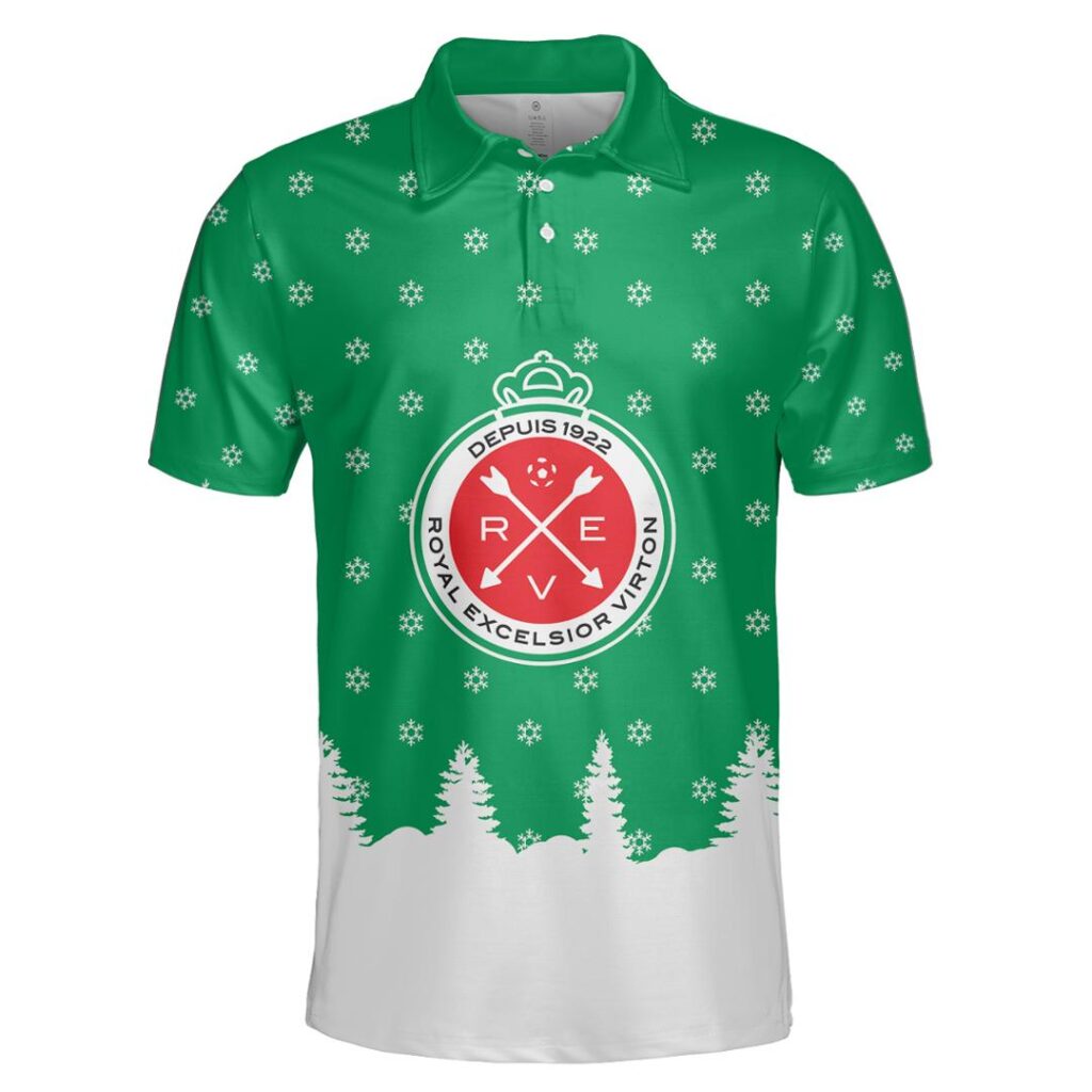 Belgian Pro League RE Virton Merry Christmas Ugly Sweater | Hoodie | Zipper | T-Shirt | Polo | Long Paint