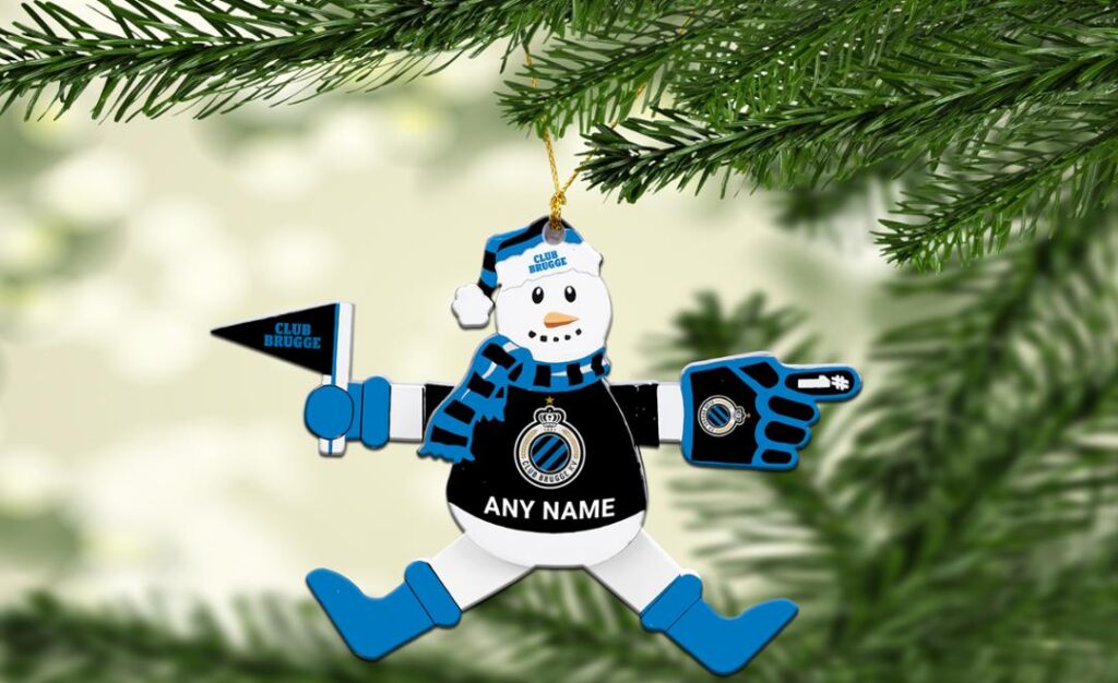 Belgian Pro League Club Brugge KV Christmas Ornament