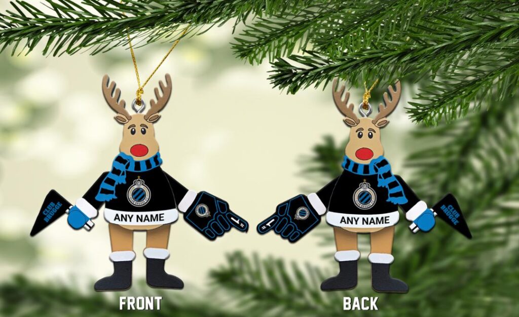 Belgian Pro League Club Brugge KV Christmas Ornament