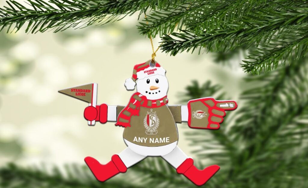 Belgian Pro League Standard Liège Christmas Ornament