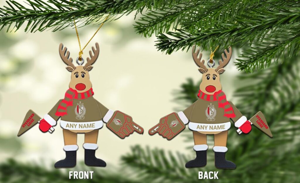 Belgian Pro League Standard Liège Christmas Ornament