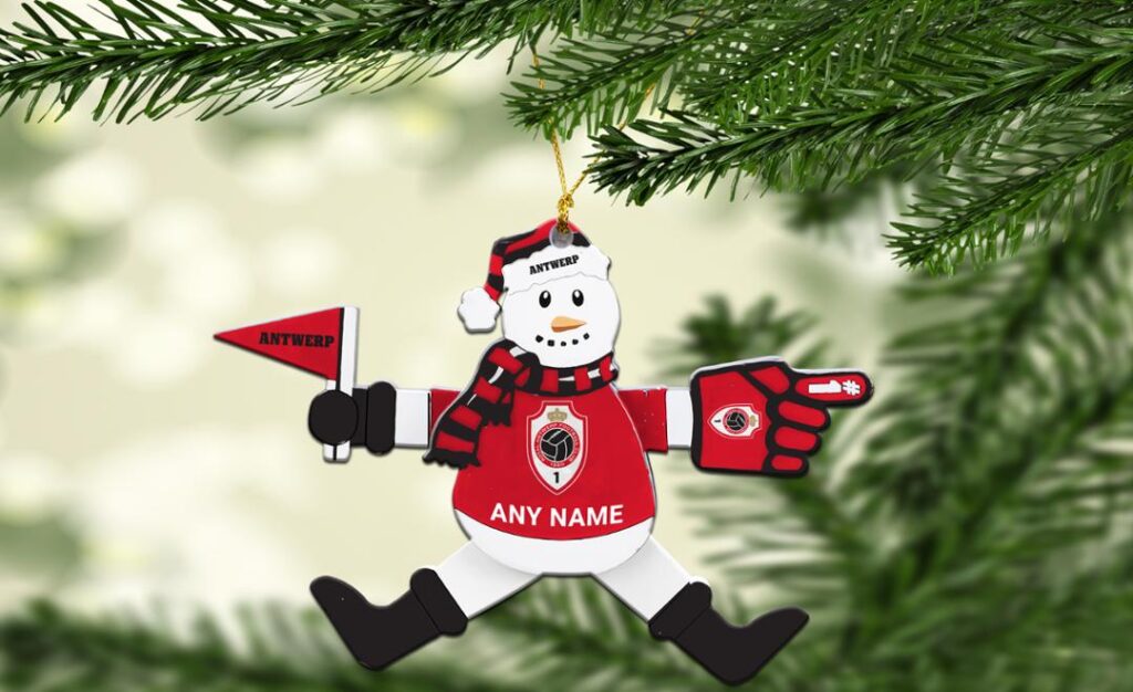 Belgian Pro League R Antwerp FC Christmas Ornament