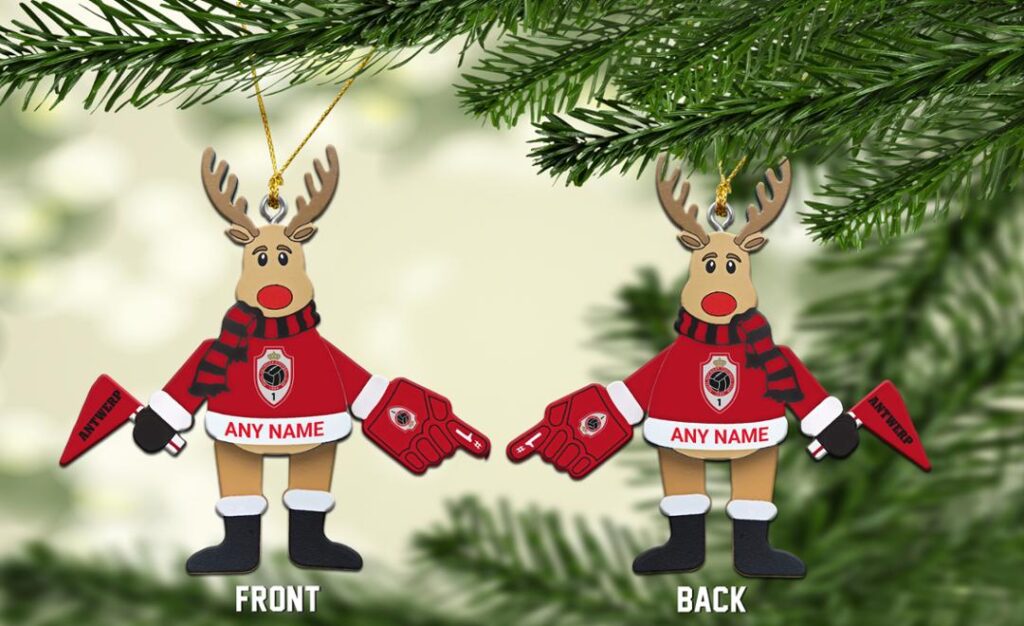 Belgian Pro League R Antwerp FC Christmas Ornament