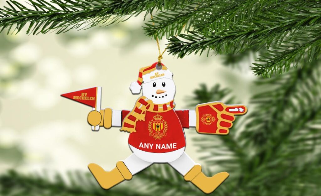 Belgian Pro League KV Mechelen Christmas Ornament