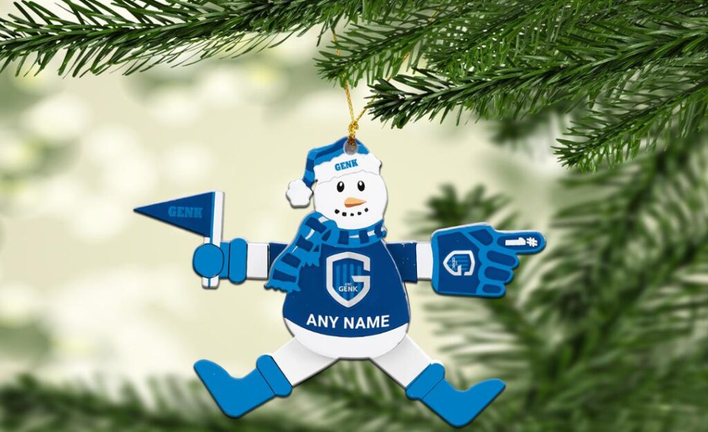 Belgian Pro League KRC Genk Christmas Ornament