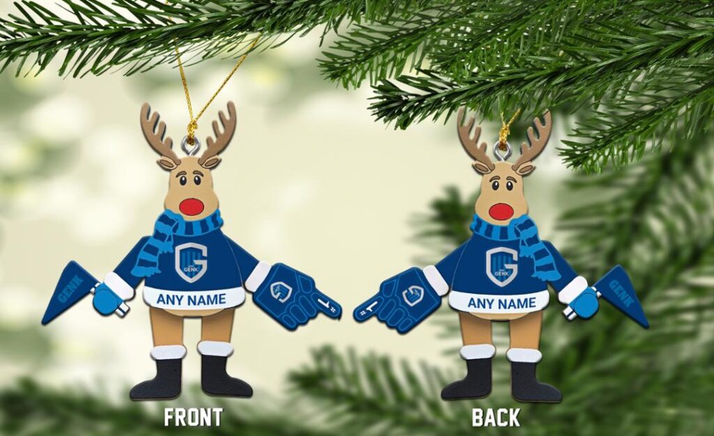 Belgian Pro League KRC Genk Christmas Ornament