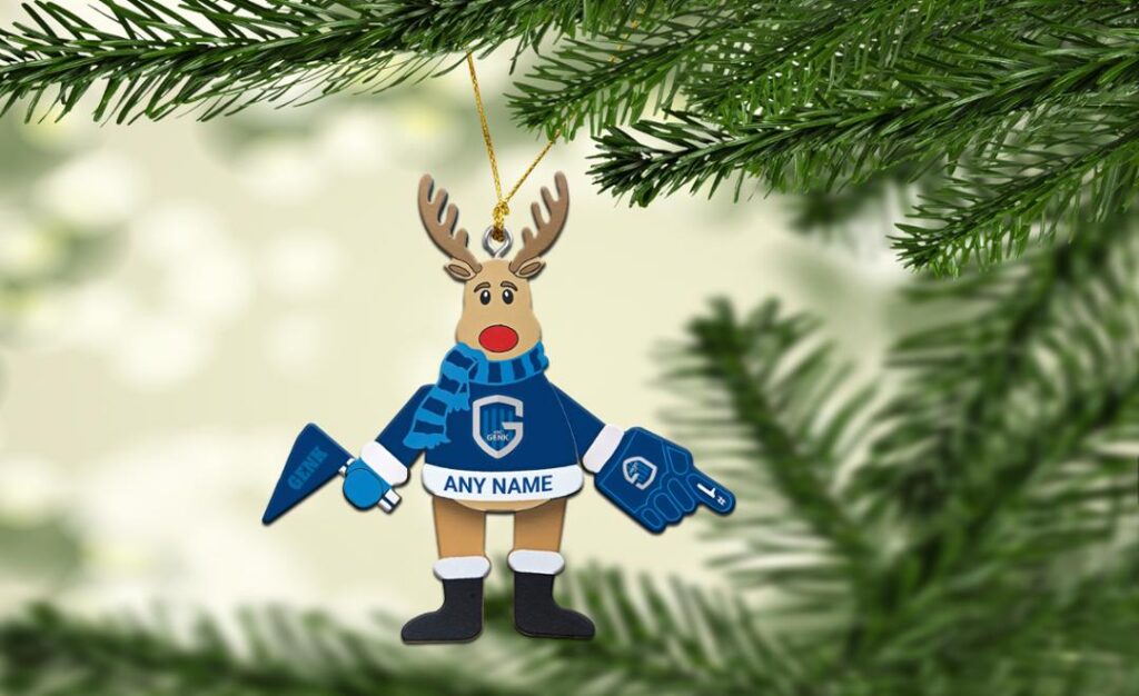 Belgian Pro League KRC Genk Christmas Ornament