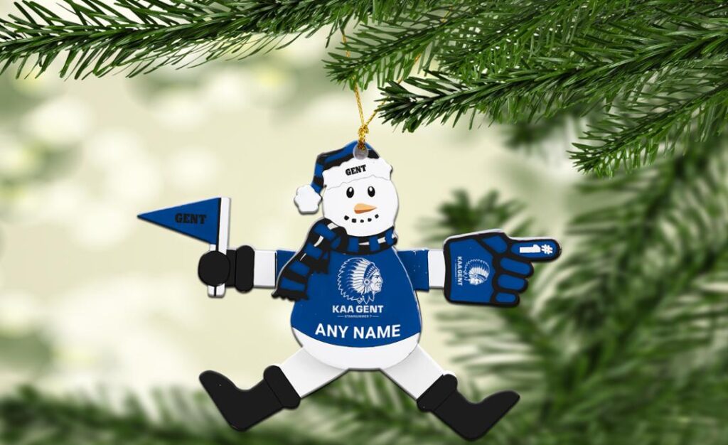 Belgian Pro League KAA Gent Christmas Ornament