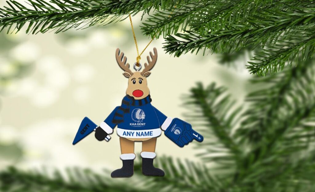 Belgian Pro League KAA Gent Christmas Ornament