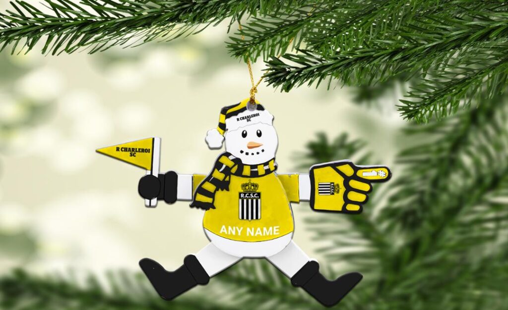 Belgian Pro League R Charleroi SC Christmas Ornament