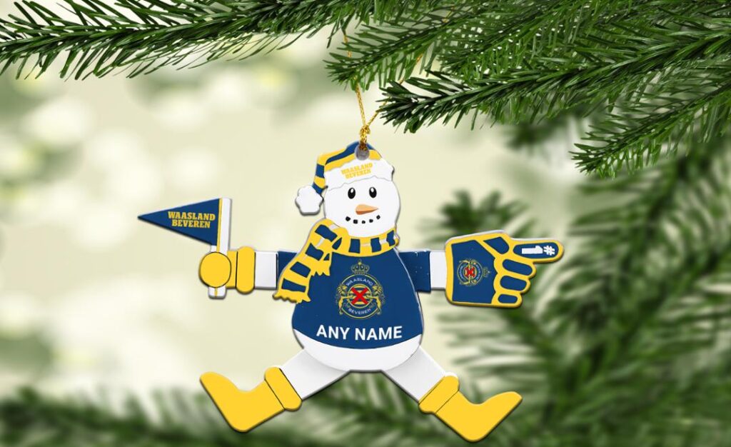 Belgian Pro League Waasland Beveren Christmas Ornament