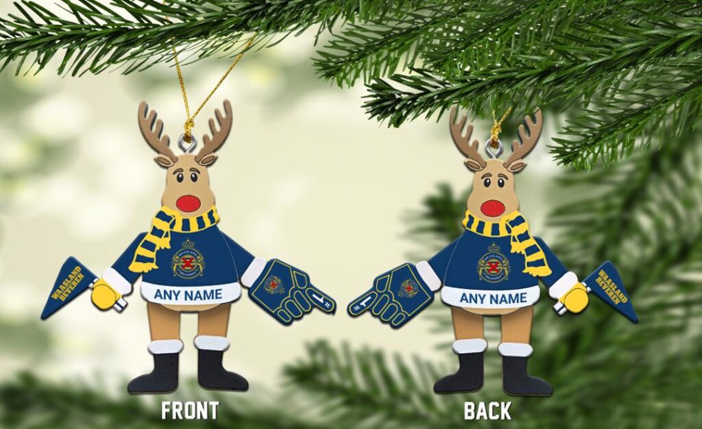 Belgian Pro League Waasland Beveren Christmas Ornament