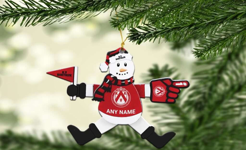 Belgian Pro League KV Kortrijk Christmas Ornament