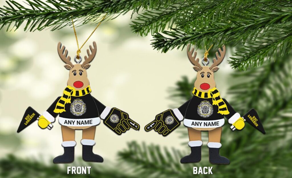 Belgian Pro League KSC Lokeren Oost Vlaanderen Christmas Ornament