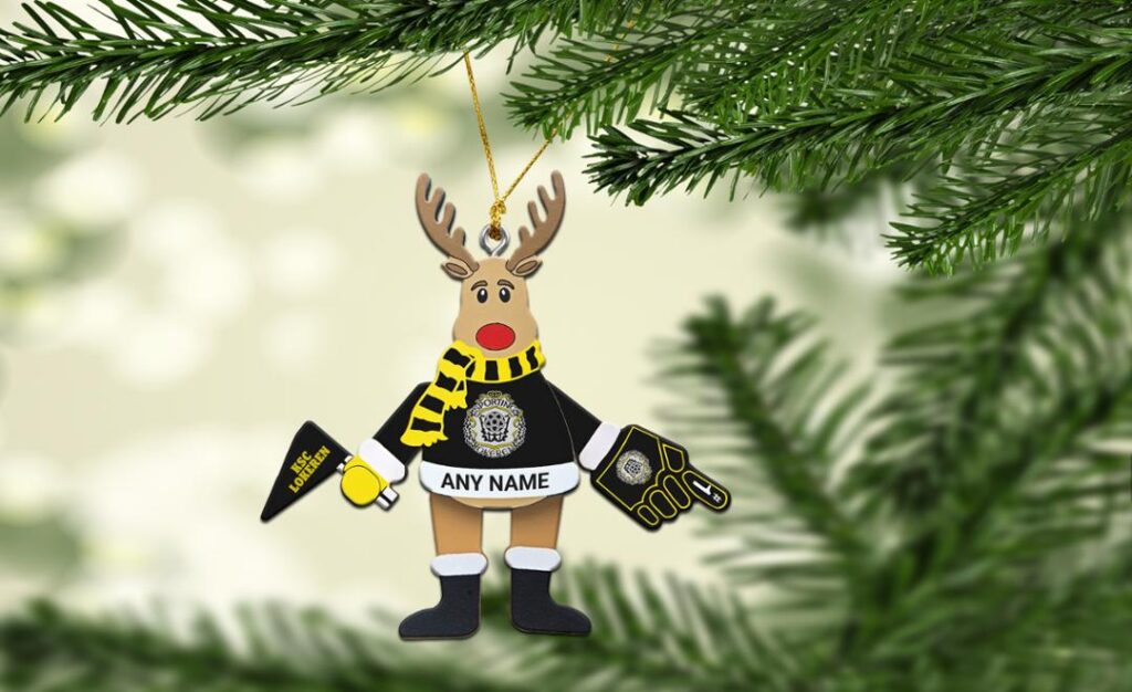 Belgian Pro League KSC Lokeren Oost Vlaanderen Christmas Ornament