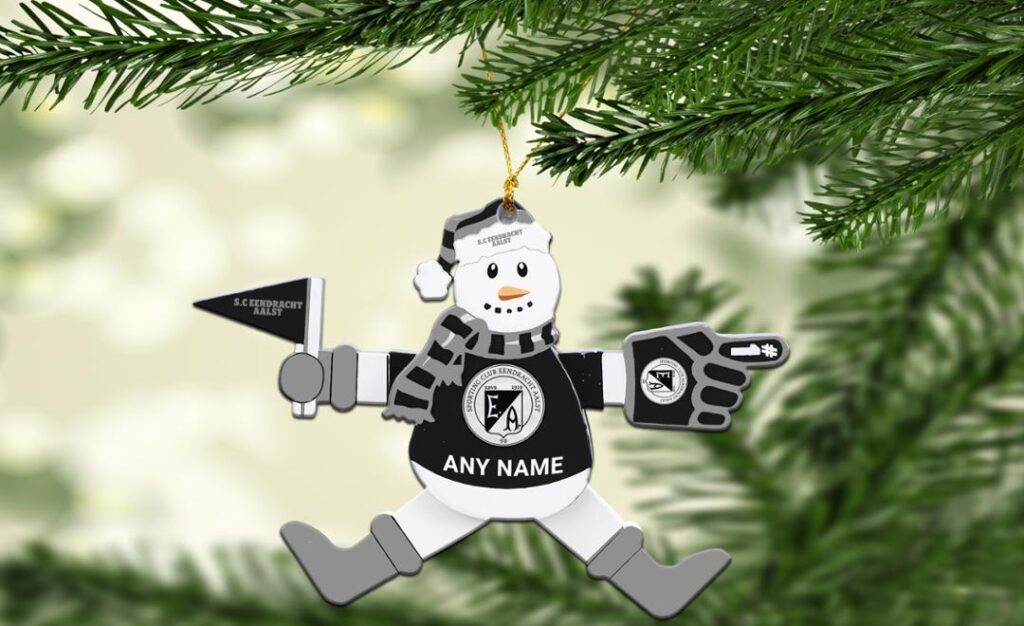 Belgian Pro League SC Eendracht Aalst Christmas Ornament