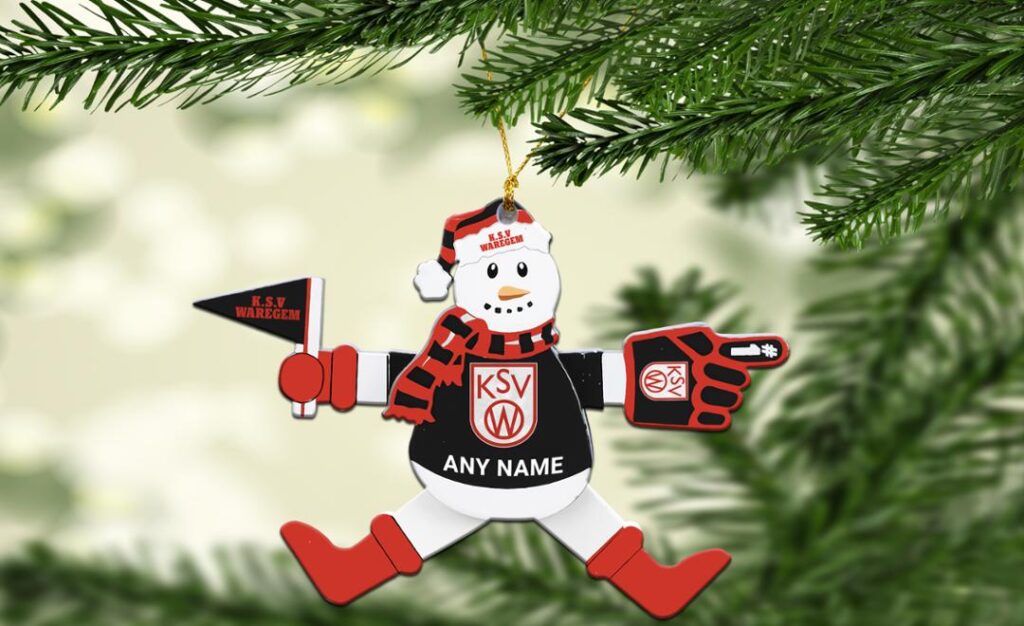 Belgian Pro League KSV Waregem Christmas Ornament