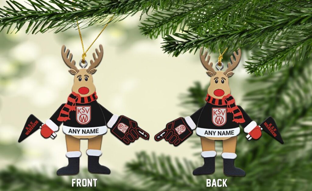 Belgian Pro League KSV Waregem Christmas Ornament