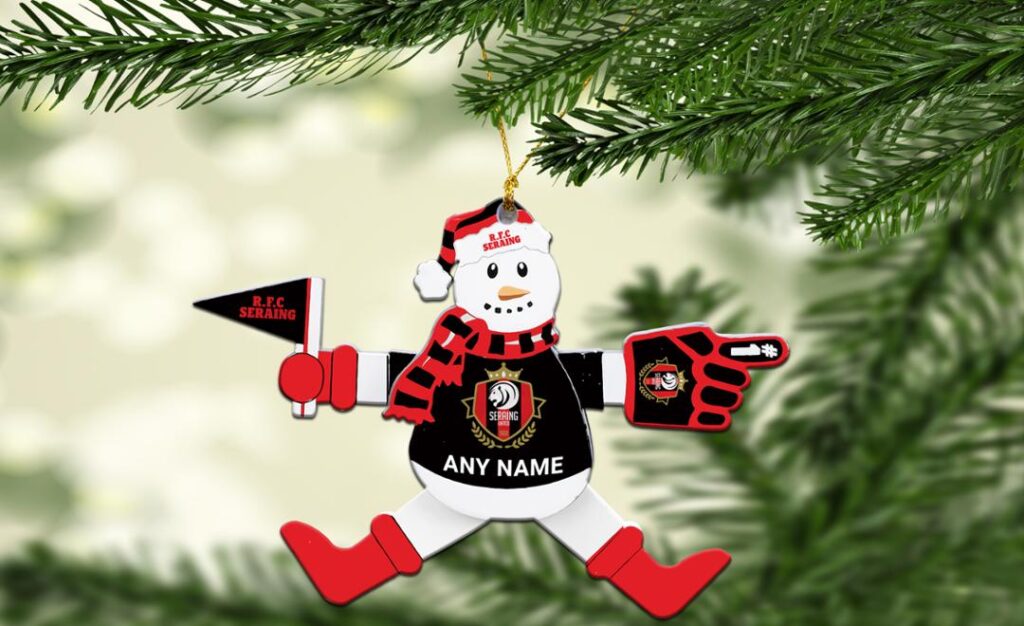 Belgian Pro League RFC Seraing Christmas Ornament