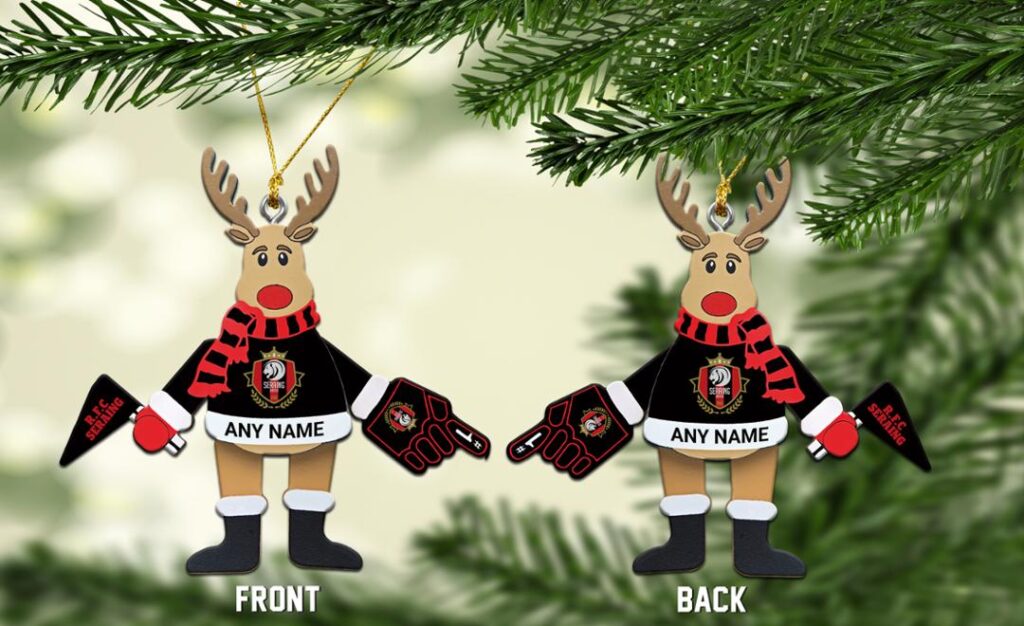 Belgian Pro League RFC Seraing Christmas Ornament