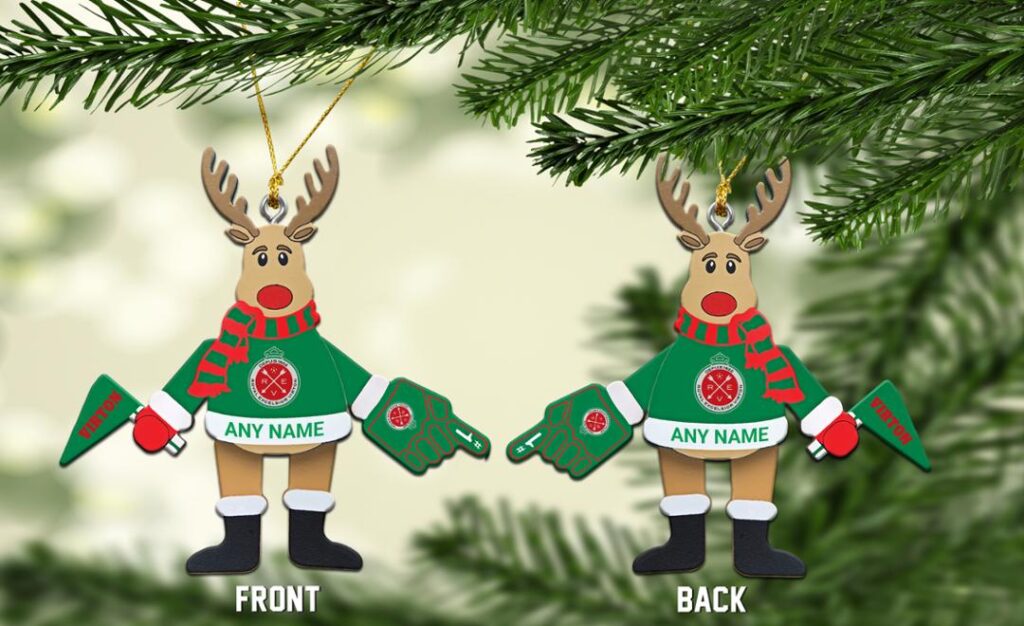 Belgian Pro League RE Virton Christmas Ornament