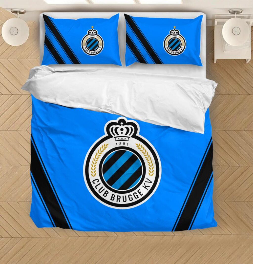 Belgian Pro League Club Brugge KV Bedding Duvet Cover + 1/2 Pillow Cases