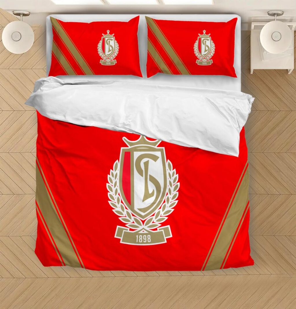 Belgian Pro League Standard Liège Bedding Duvet Cover + 1/2 Pillow Cases