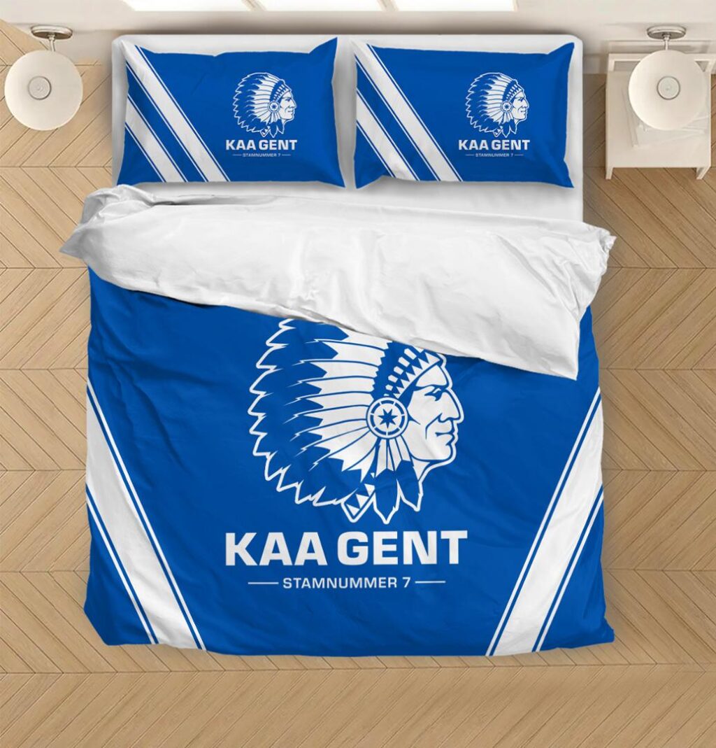 Belgian Pro League KAA Gent Bedding Duvet Cover + 1/2 Pillow Cases