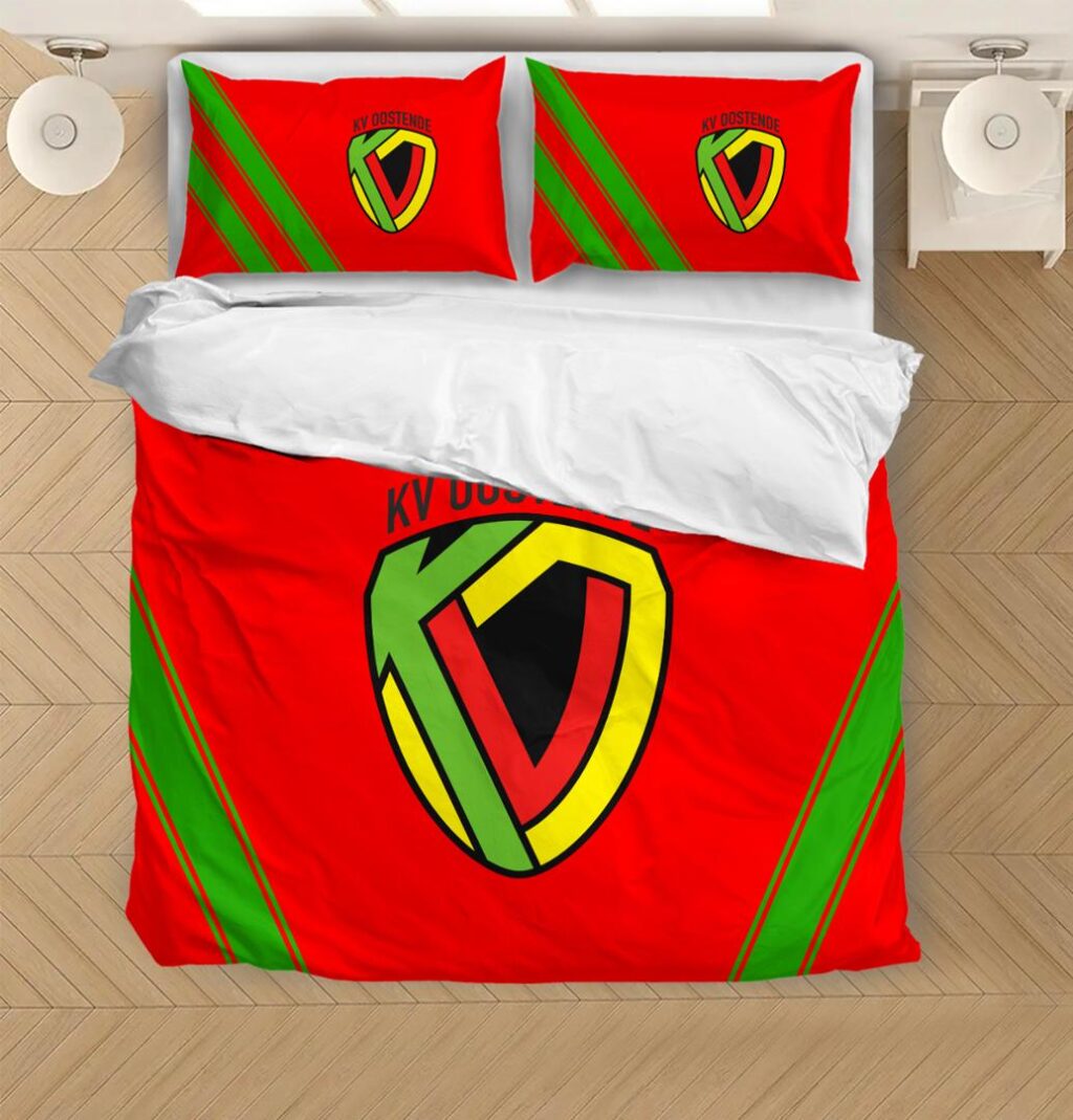 Belgian Pro League KV Oostende Bedding Duvet Cover + 1/2 Pillow Cases