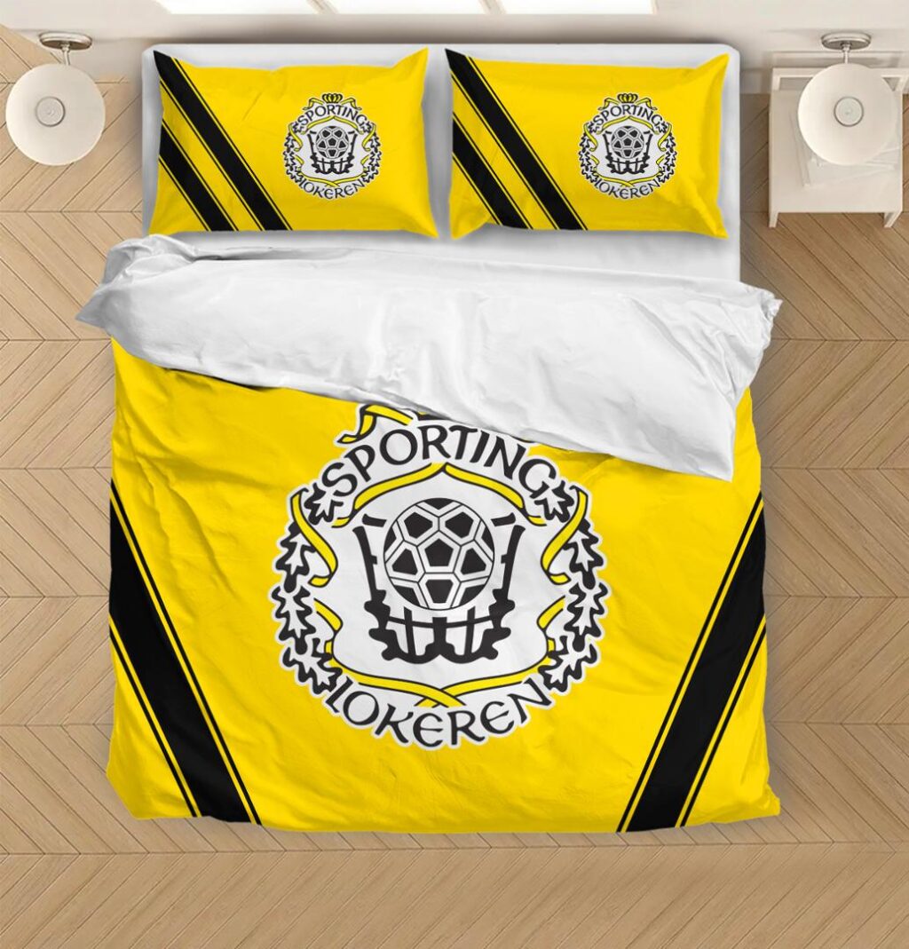 Belgian Pro League KSC Lokeren Oost Vlaanderen Bedding Duvet Cover + 1/2 Pillow Cases