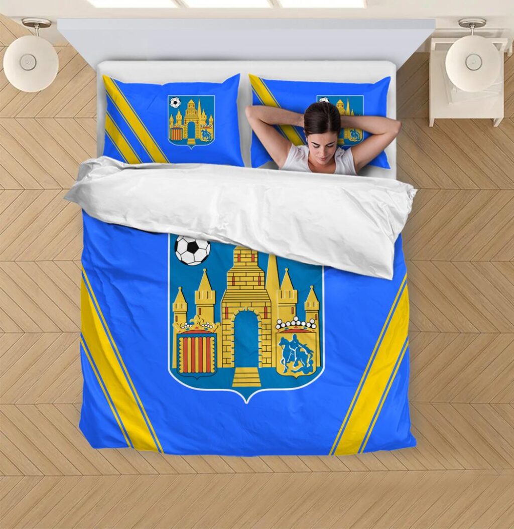 Belgian Pro League KVC Westerlo Bedding Duvet Cover + 1/2 Pillow Cases